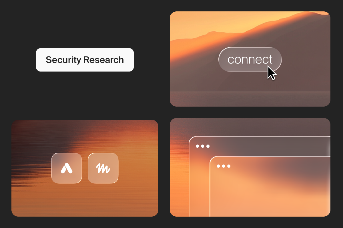 Behind the Connect Button attack infographic